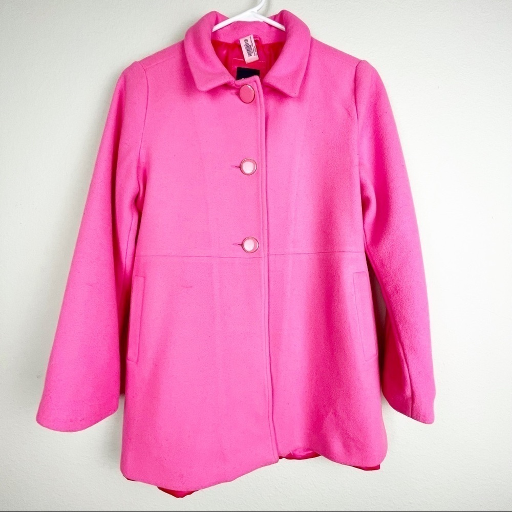 Gap kids pink wool‎ coat​​​​​​